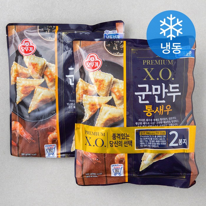 오뚜기 XO통새우 군만두 (냉동), 300g, 2개 대표 이미지 - XO만두 추천