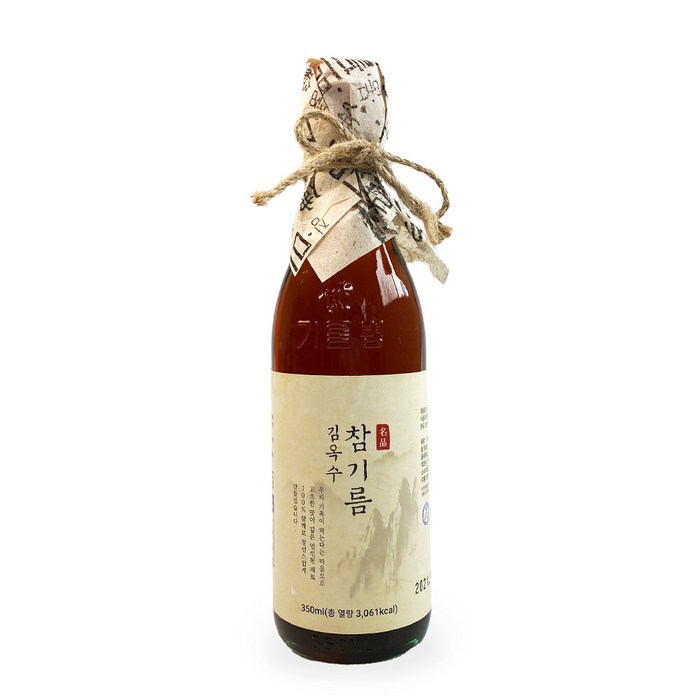 김옥수 참기름, 1개, 350ml 대표 이미지 - 참기름 추천