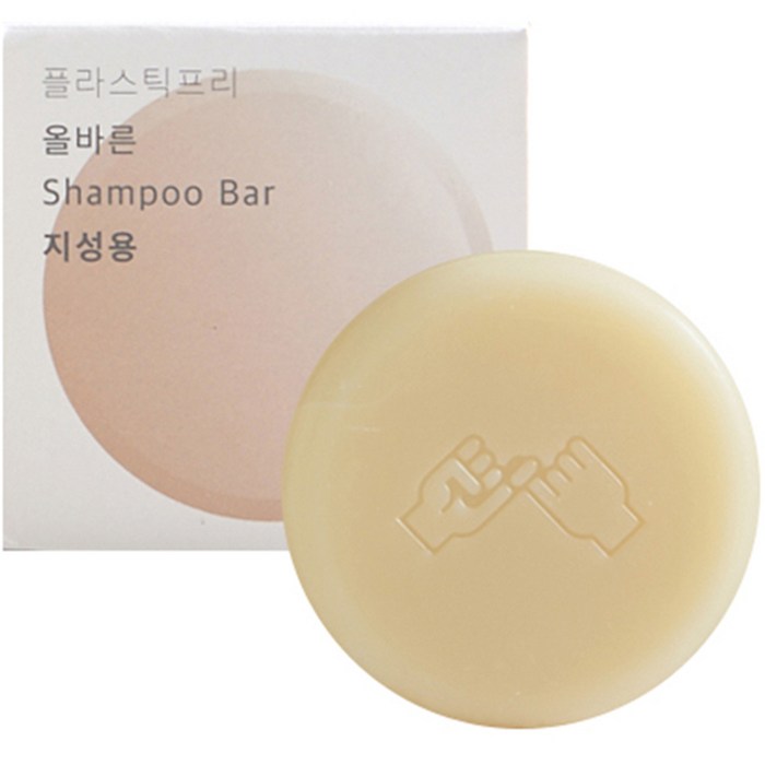 동구밭 올바른 샴푸바 지성용, 100g, 1개