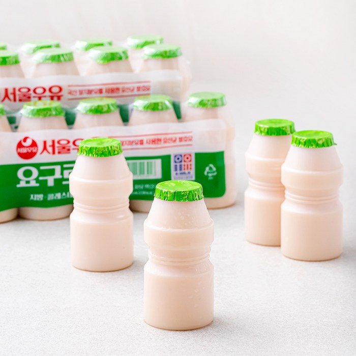 서울우유 요구르트, 65ml, 30개 대표 이미지 - 요거트 과일 추천