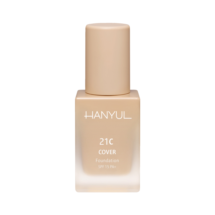 한율 커버 파운데이션 30ml, 21C 화사한 아이보리, 1개 대표 이미지 - 리퀴드 파운데이션 추천