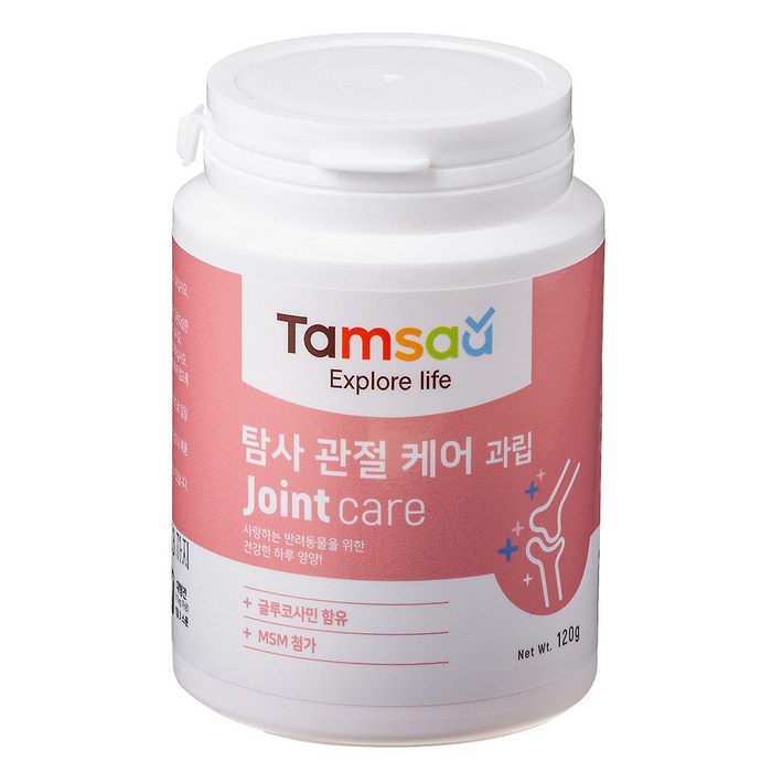 탐사 강아지 뉴트리션 과립 관절케어 120g, 1개 대표 이미지 - 강아지 관절 영양제 추천