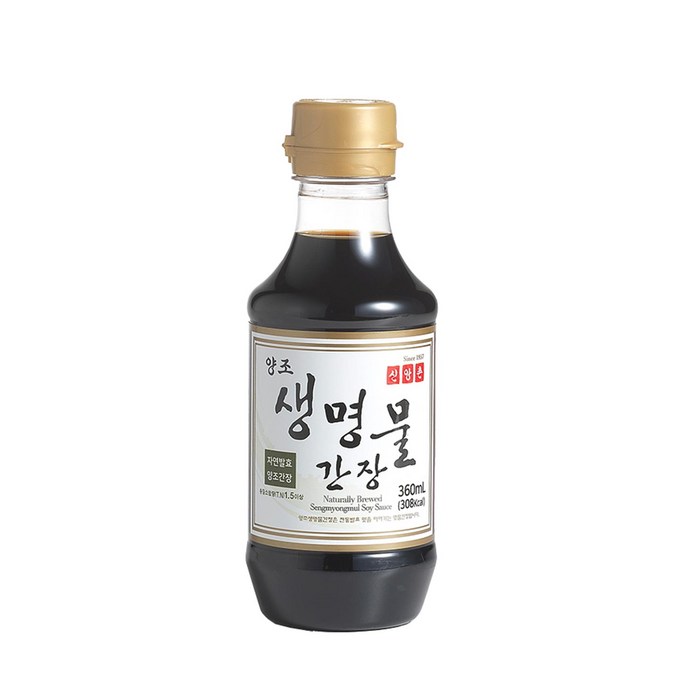 신앙촌 양조 생명물 간장, 360ml, 1개 대표 이미지 - 간장계란밥 추천