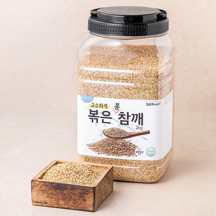 대구농산 씻어나온 볶은참깨, 2kg, 1통 대표 이미지 - 짬통 추천