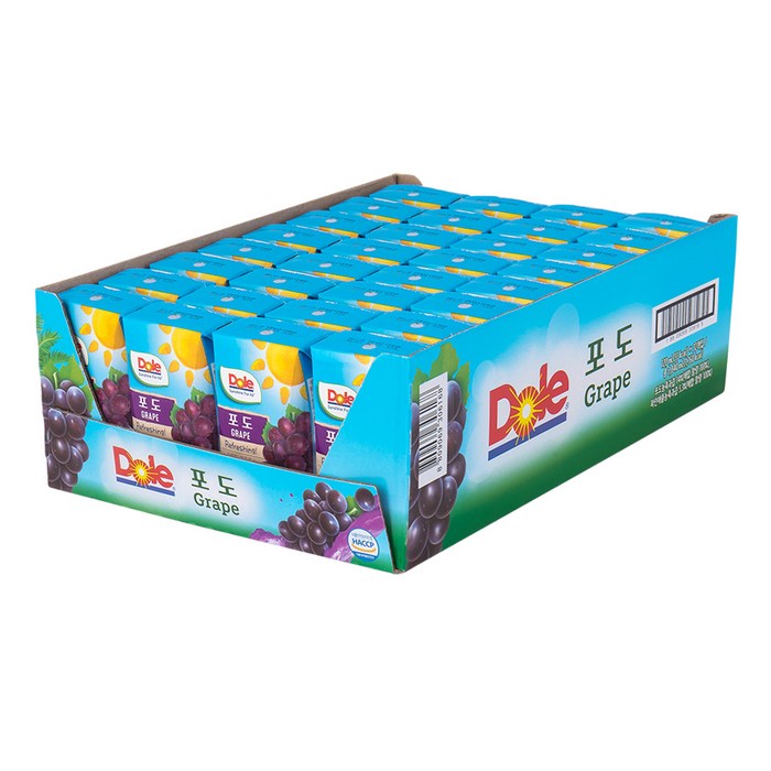 DOLE 포도주스120ML 프리미엄주스, 120ml, 32개 대표 이미지 - 포도주스 추천