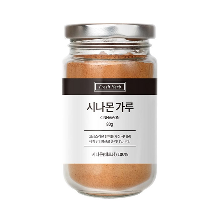 신선약초 시나몬 분말, 80g, 1개 대표 이미지 - 향신료 추천