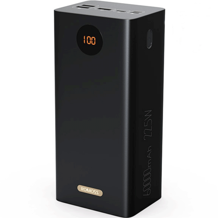 로모스 PEA60 고속충전 대용량 보조배터리 60000mAh 멀티단자, 블랙 대표 이미지 - 보조배터리 5000 추천