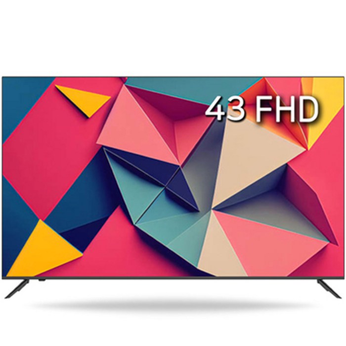 시티브 FHD LED TV, 고객직접설치, 스탠드형, 108cm(43인치), HU4300FHD 대표 이미지 - 중소 TV 추천