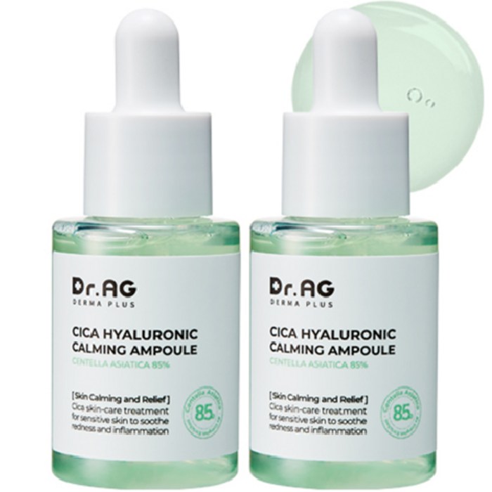 닥터에이지 시카 히알루로닉 카밍 앰플, 35ml, 2개 대표 이미지 - 남자 피부관리 추천