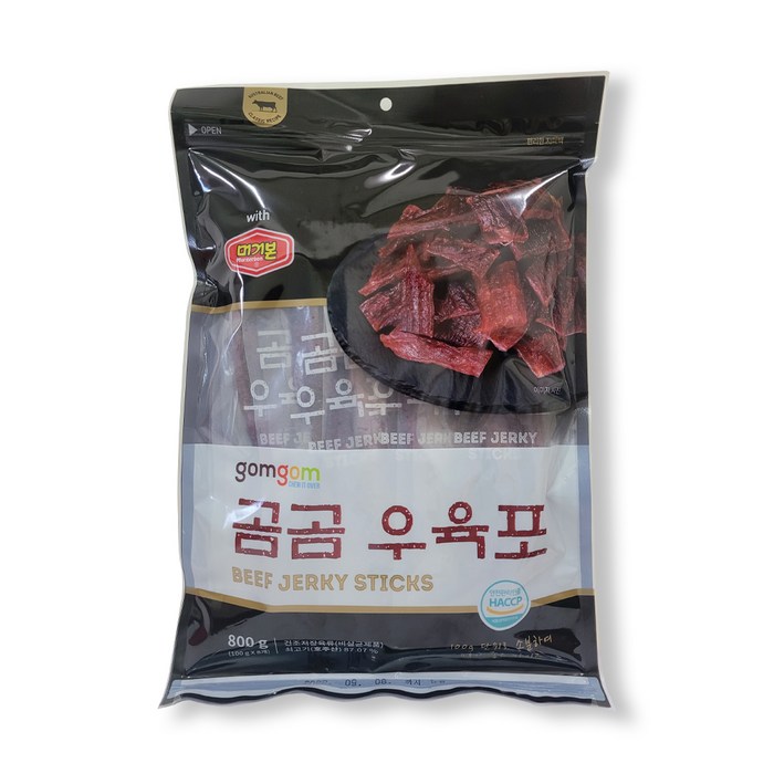 곰곰 우육포, 100g, 8개입 대표 이미지 - 육포 추천