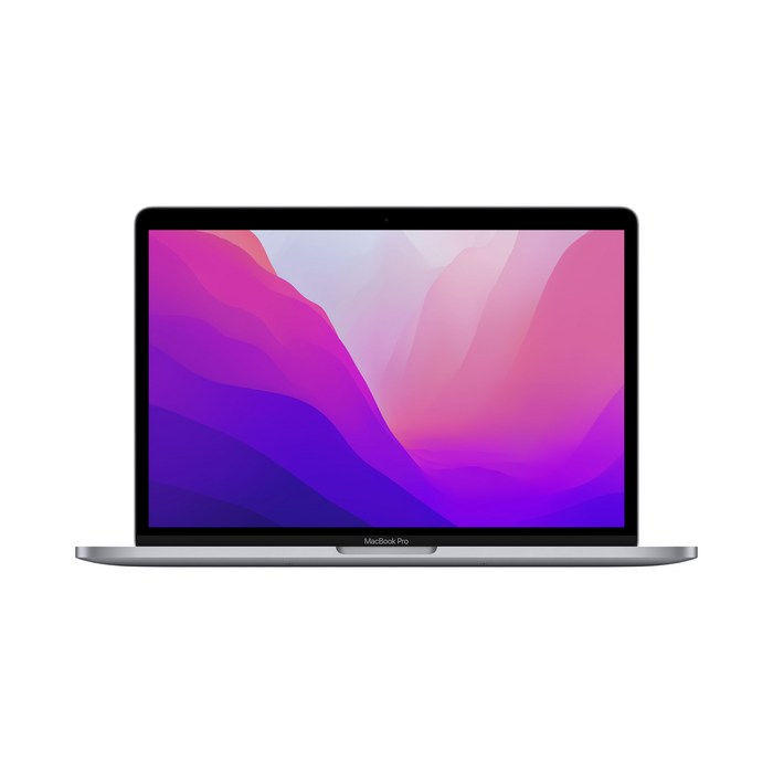Apple 2022 맥북 프로 13 M2, 스페이스 그레이, GPU 10코어, 512GB, 16GB 대표 이미지 - 디자이너 노트북 추천