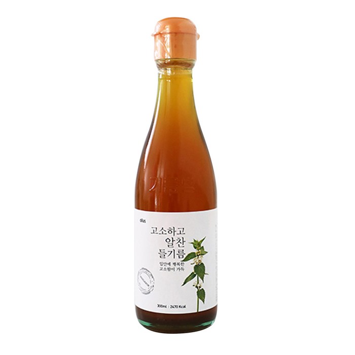 고소하고 알찬 들기름, 300ml, 1개 대표 이미지 - 들기름 추천