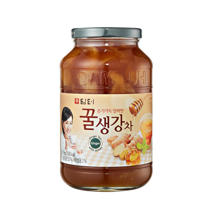 담터 꿀생강차 1kg/꿀차/꿀생강, 1병, 1kg 대표 이미지 - 담터 차 추천