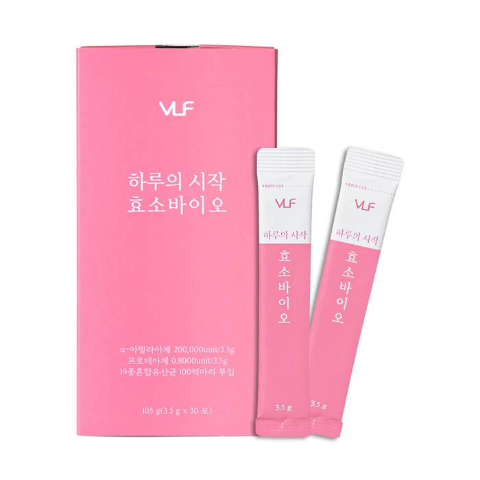 브이엘에프 하루의 시작 효소바이오 3.5g x 30개입, 1개, 105g 대표 이미지 - 곡물 효소 추천