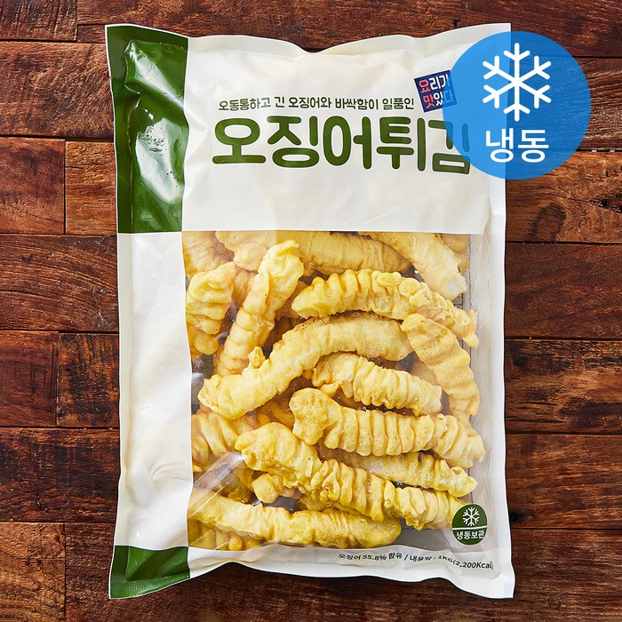 요리가맛있다 오징어튀김 (냉동), 1kg, 1개 대표 이미지 - 오징어튀김 추천