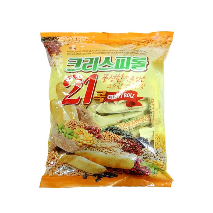 크리스피 롤 21곡 대용량, 600g, 1개 대표 이미지 - 크리스피롤 추천