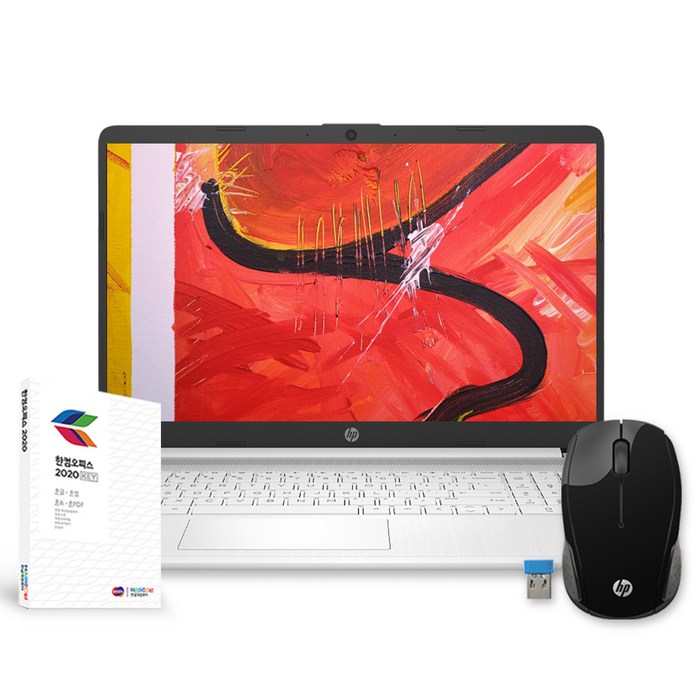 HP 2021 노트북 15s + 한컴+마우스, 스노우 화이트, 코어i3 11세대, 256GB, 4GB, WIN10 Pro, 15s-fq3011TU 대표 이미지 - 40만원대 노트북 추천