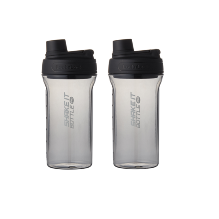 락앤락 쉐이킷 보틀 프로트라이탄 HPI944BLKS2 2p, 블랙, 850ml 대표 이미지 - 쉐이커 보틀 추천