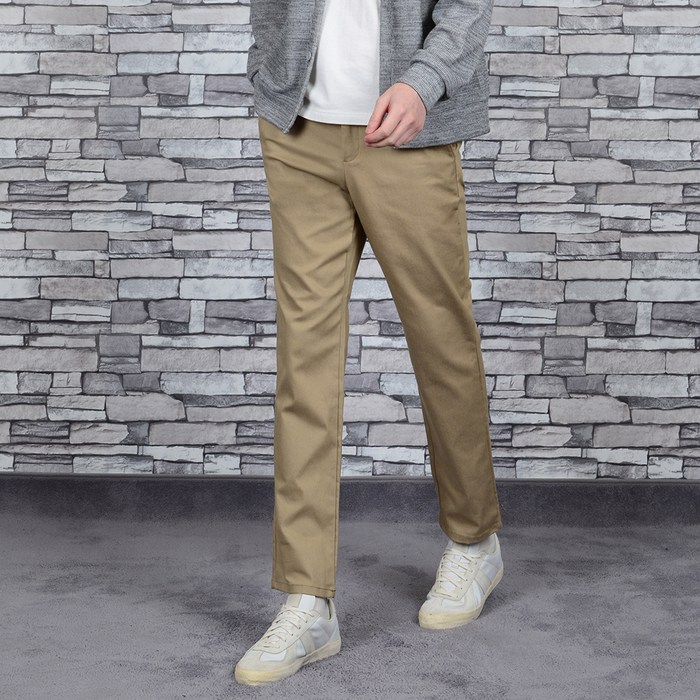 타운클로 남성용 리얼스판 옆밴딩 면 팬츠 J633 대표 이미지 - 치노팬츠 추천