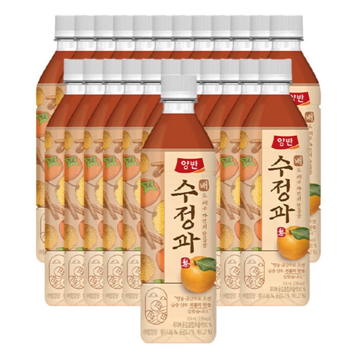 양반 배수정과, 500ml, 24개 대표 이미지 - 수정과 추천