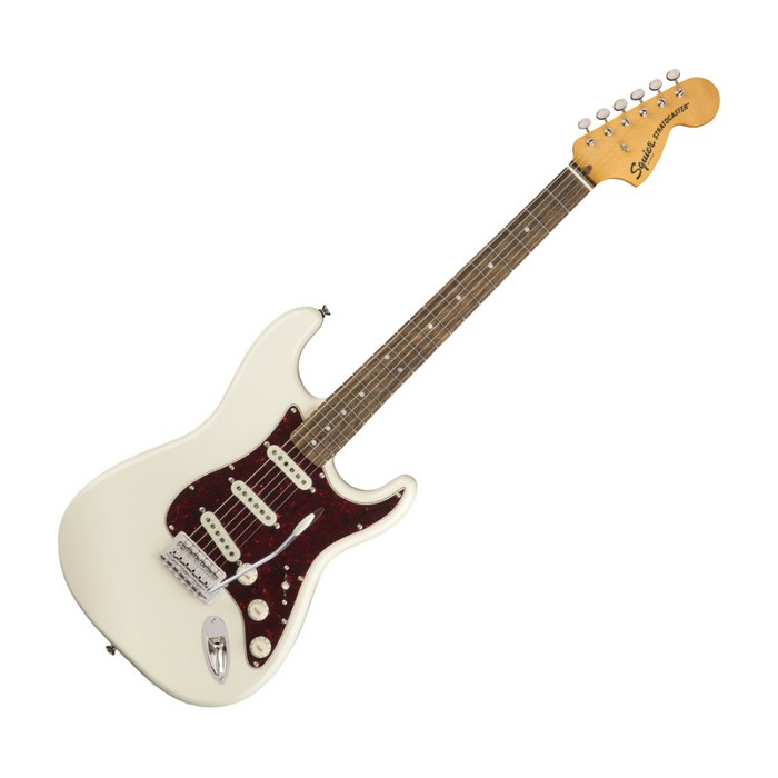 스콰이어 Classic Vibe 70s Stratocaster 일렉기타 Laurel + 클립튜너 + 케이블 + 융 클리너 + 소프트 케이스세트, 037-4020-501, Oltmpic White 대표 이미지 - 스콰이어 클래식 바이브 추천