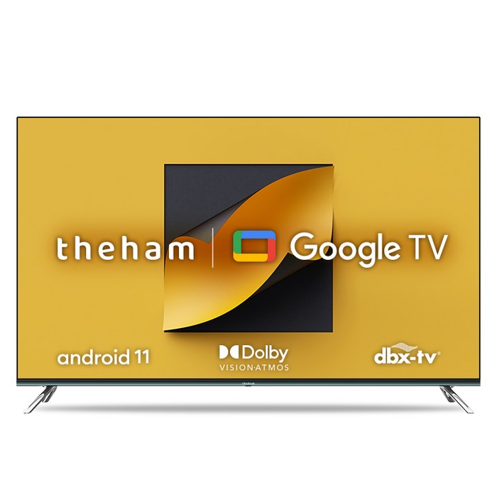 더함 4K UHD QLED 구글 안드로이드 11 TV, 고객직접설치, 스탠드형, 127cm, UA501QLED VA SH 2023C1 대표 이미지 - 소형 TV 추천