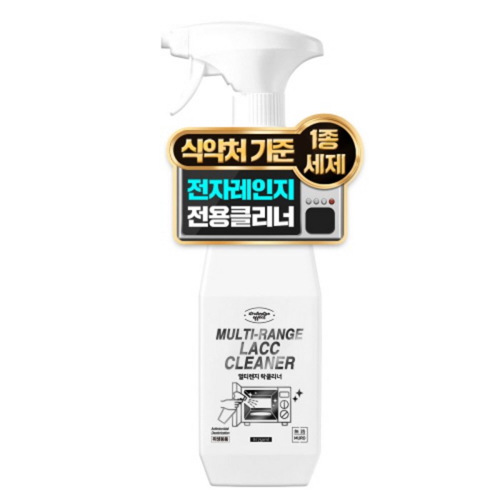무로 멀티렌지 락클리너 1종 세척제, 1개, 750ml 대표 이미지 - 오븐 청소 추천