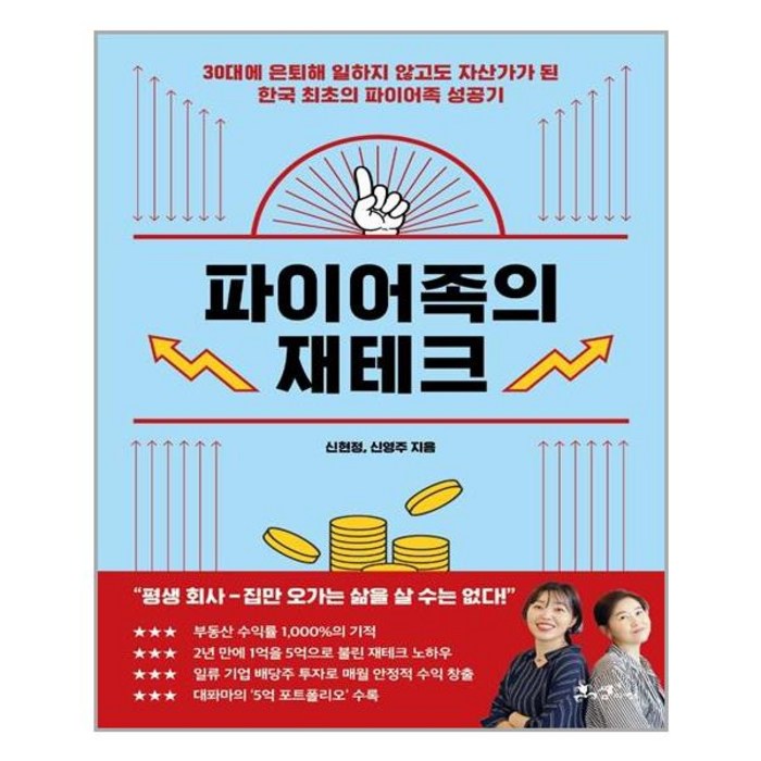 파이어족의 재테크, 쌤앤파커스 대표 이미지 - 파이어족 추천