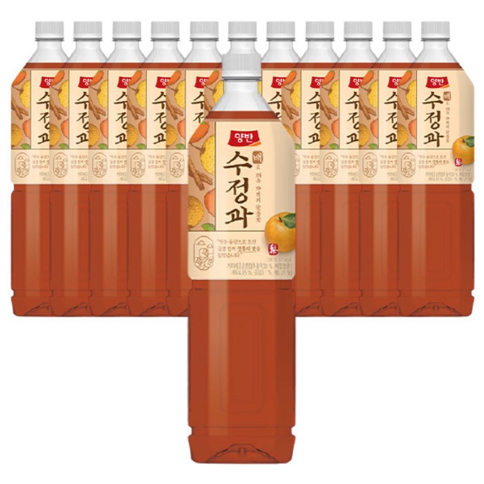 양반 배수정과, 1.5L, 12개 대표 이미지 - 수정과 추천
