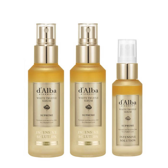 달바 화이트 트러플 수프림 인텐시브 세럼 100ml x 2p + 수프림 세럼 50ml 세트, 1세트 대표 이미지 - 세럼 추천