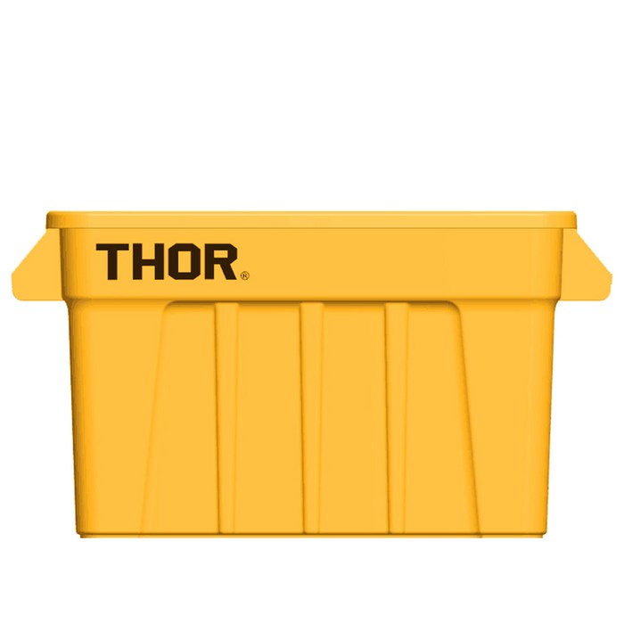 트러스트 THOR 다용도 토트 박스 75L + 덮개, YELLOW, 1세트 대표 이미지 - 캠핑박스 추천