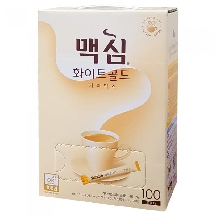 [동서식품] 맥심 화이트골드 커피믹스 100T x 3개, 없음, 동서-맥심화이트골드믹스100T x 대표 이미지 - 믹스커피 추천