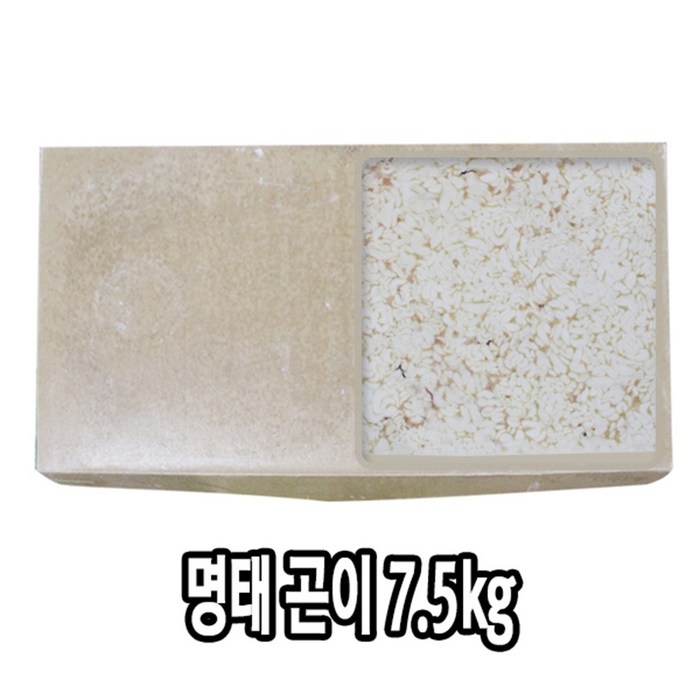 다인 러시아 냉동 곤이 7.5kg 명태고니 이리 해물탕 알탕재료 [3840-0]고니명태곤이 7.5kg 대표 이미지 - 냉동 알탕 추천