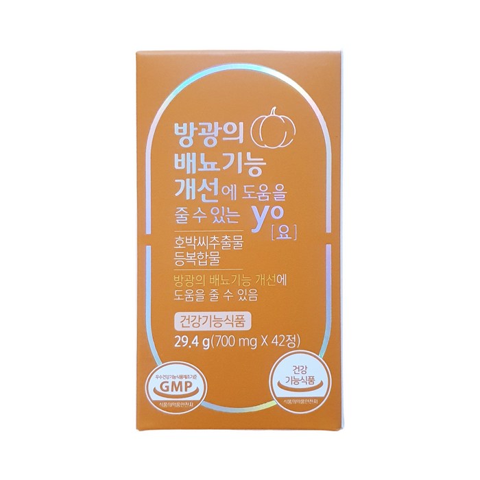 [약국정품] 방광의 배뇨기능 개선에 도움을 줄 수 있는 yo[요] 800mg x 42정, 1개, 42개 대표 이미지 - 요아소비 추천