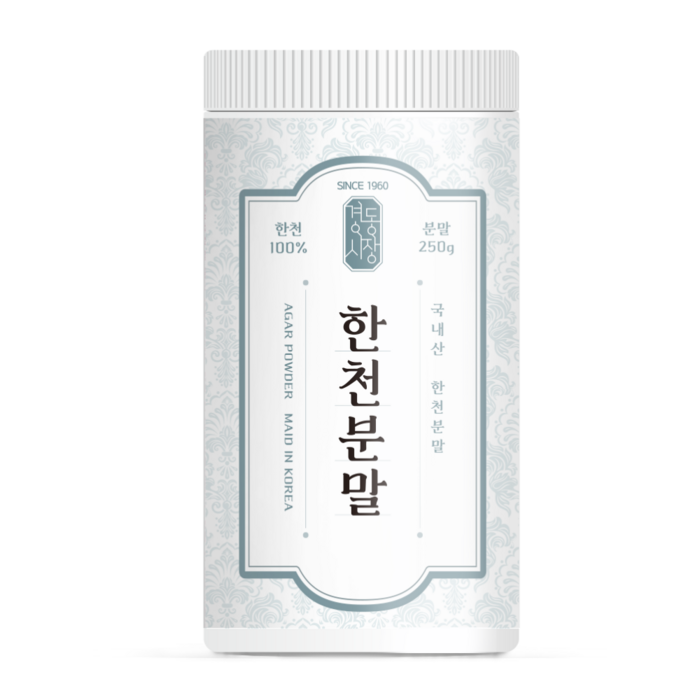 국산 한천분말 대용량 250g, 2개 대표 이미지 - 한천가루 추천