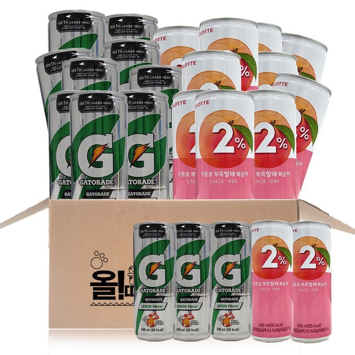 (올따옴) 게토레이240ml 12입+이프로 240ml 12입, 1개 대표 이미지 - 게토레이 추천