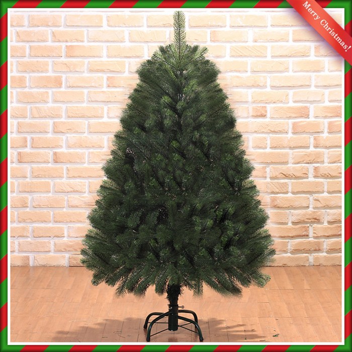 120cm 최고급 리얼전나무 크리스마스 트리 나무 성탄절 데코 트리