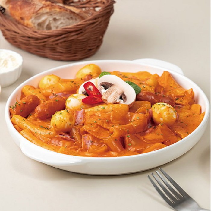 [진지] 방떡방촌 로제떡볶이 530g 4팩, 단품 대표 이미지 - 로제 떡볶이 추천