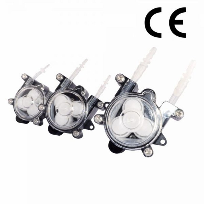 무동력펌프 실험실용 정량 펌프 연동 헤드 분석 용수 6.12V - 2X4 tube  65ml DC 0150ml분