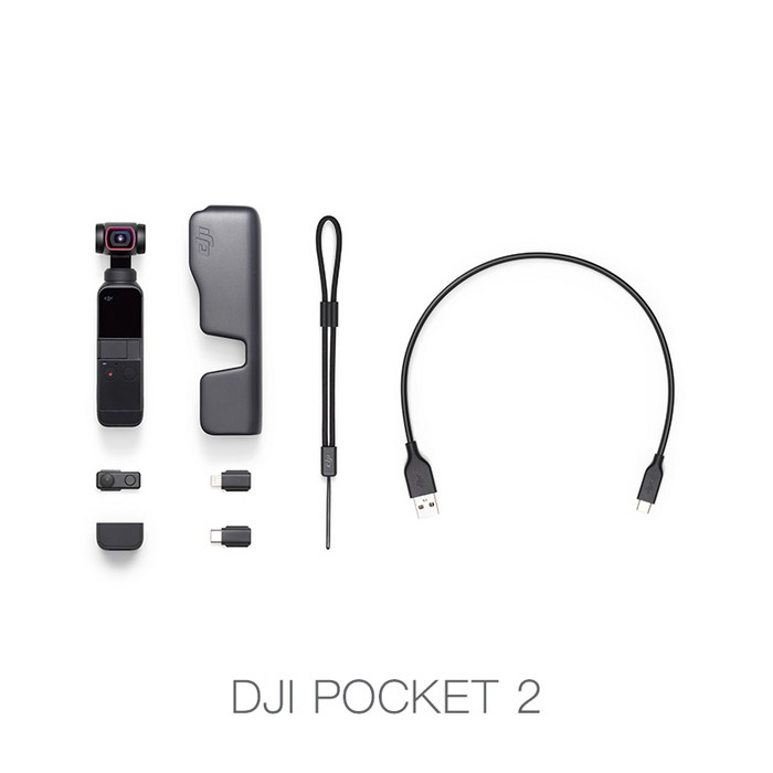 DJI Pocket 2 포켓 짐벌 브이로그 카메라 핸드 유튜브용, DJI 포켓 2 대표 이미지