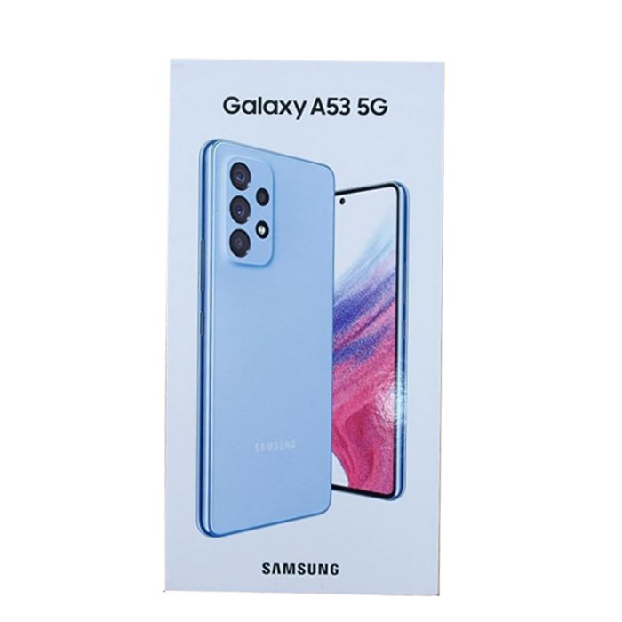 삼성 갤럭시 A53 5G 128GB 가개통 미개봉 새제품 알뜰폰 3사호환 SM-A536, 블루 6480751485