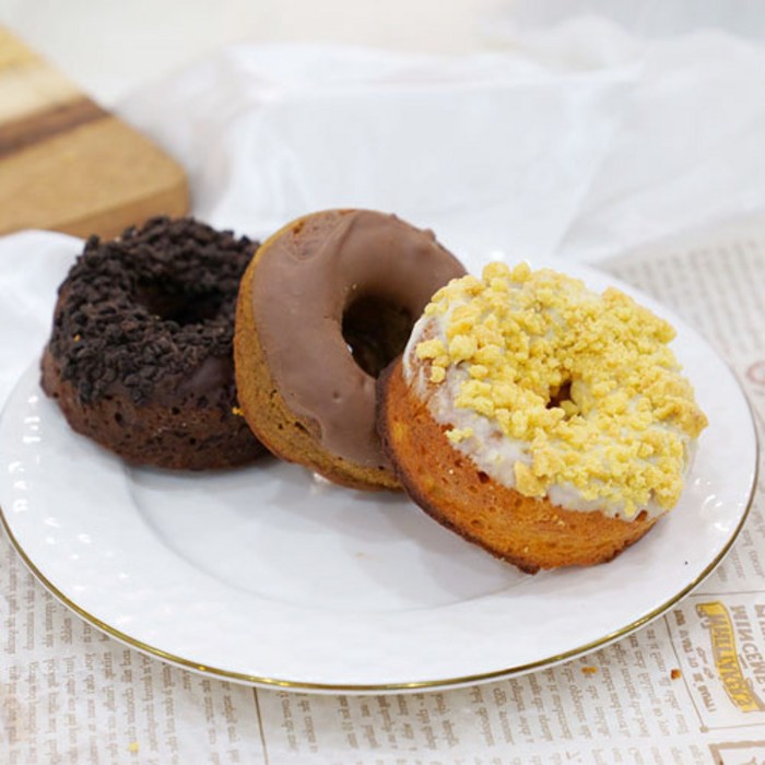 [1일1빵집] 고단백 고식이섬유 단백질 도넛, 치즈도넛 대표 이미지 - 프로틴 도넛 추천