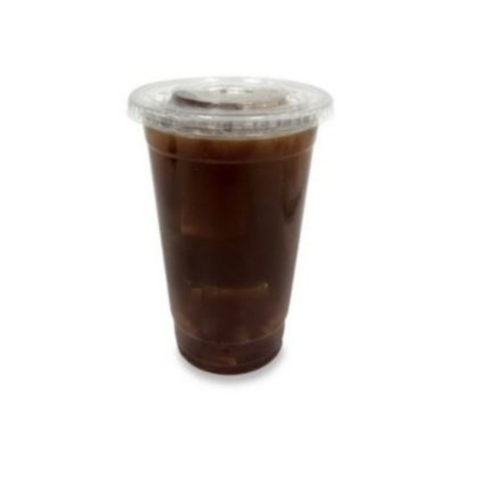 투고팩 투명 PET 아이스컵 92.5mm 480ml + 평형뚜껑, 100개, 1세트 대표 이미지 - 아이스컵 추천
