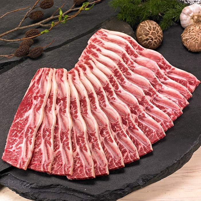 소소한 호주산 꽃갈비 6.7.8번대 LA갈비 기름제거 후 1.8kg 트레이포장 대표 이미지 - LA 갈비 추천