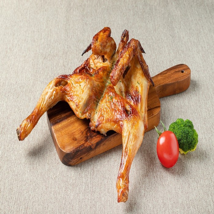 한방숙성 구운통닭(로스트)600g 1팩 대표 이미지 - 오븐치킨 추천