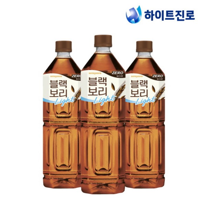 하이트진로 블랙보리 라이트, 1.5L, 12개 대표 이미지 - 하이트진로 추천