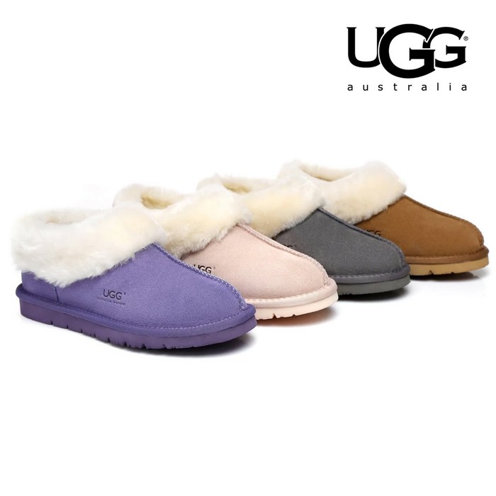 UGG 홈리 유니섹스 쉽스킨 여성 슬리퍼 해외직구 대표 이미지 - 어그 슬리퍼 추천