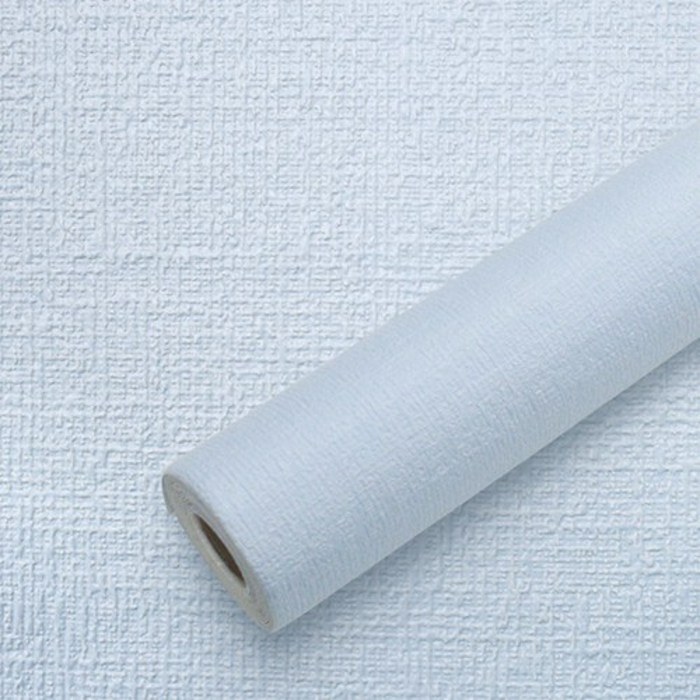 쿠셔니 벽지 풀없이 붙이는 스티커 접착식 실크벽지 곰팡이방지 오염방지 단열폼, 블루