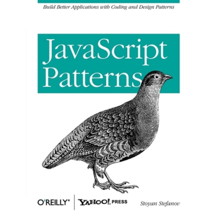 (영문도서) JavaScript Patterns: Build Better Applications with Coding and Design Patterns Paperback, O'Reilly Media, English, 9780596806750 대표 이미지 - JavaScript 책 추천