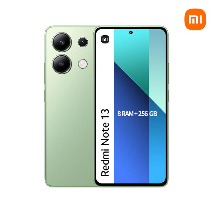 8램256GB 레드미노트13 샤오미 자급제 홍미노트13 국내AS 모든 LTE 통신사 가능, 민트 그린 8램256GB 레드미노트13 샤오미 자급제 홍미노트13 국내AS 모든 LTE 통신사 가능, 민트 그린